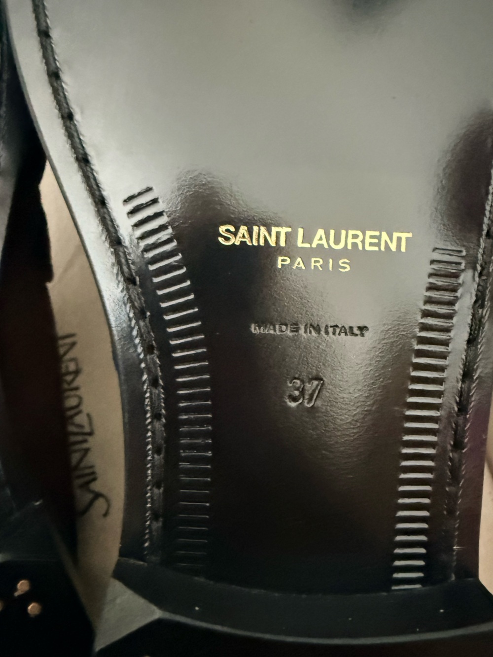 Saint Laurent Suede Loafers in Dark Brown - Picture 4 of 5